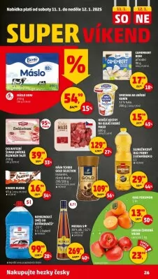 akční leták Penny Market 9.1.2025-15.1.2025