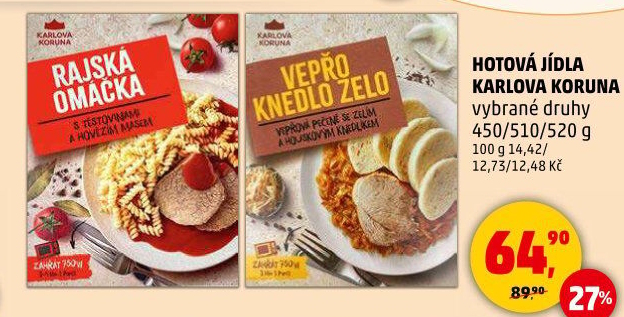 Hotová jídla Karlova Koruna