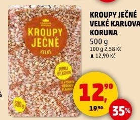 Ječné kroupy Karlova Koruna