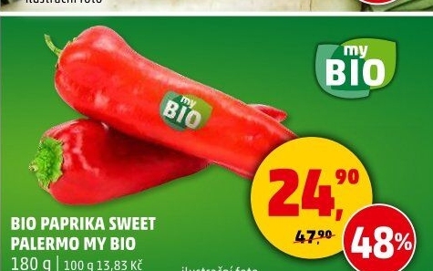 Paprika Palermo bio My BIO