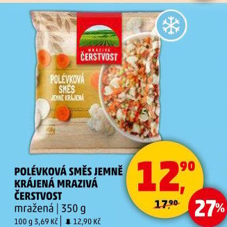 Zeleninová polévková směs mražená Mrazivá Čerstvost