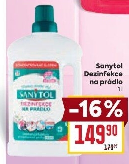 Dezinfekční čistič na prádlo Sanytol