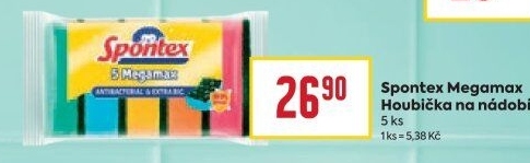 Houbička na nádobí MegaMax Spontex