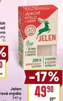 Mýdlo na praní Jelen