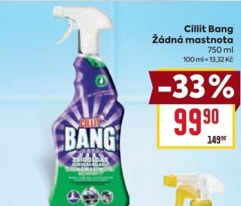 OdmašťovačCillit Bang