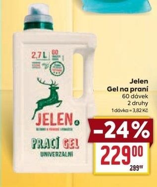 Prací gel Jelen