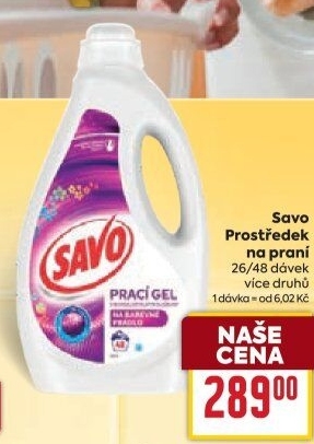 Prací prostředky Savo