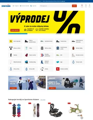 akční leták Sportisimo 8.1.2025-14.1.2025