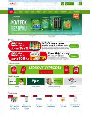 akční leták Dr. Max 8.1.2025-14.1.2025