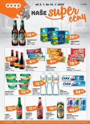akční leták COOP 8.1.2025-14.1.2025