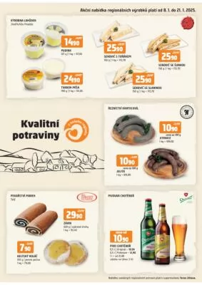 akční leták COOP 8.1.2025-21.1.2025