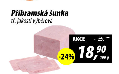 Šunka výběrová příbramská