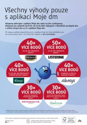 akční leták dm drogerie 10.1.2025-5.2.2025