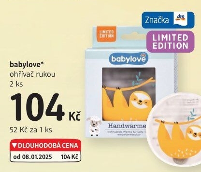Ohřívač rukou Babylove