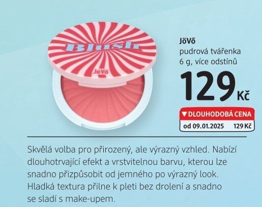 Pudrová tvářenka Jövo
