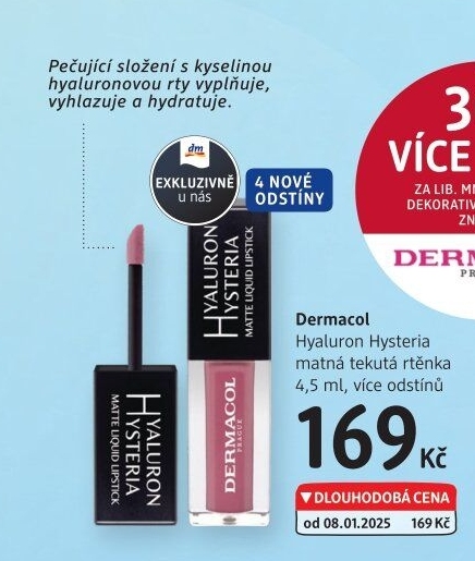 Tekutá rtěnka Hyaluron Hysteria Dermacol