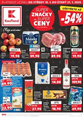 akční leták Kaufland 15.1.2025-21.1.2025