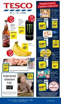 akční leták Tesco 15.1.2025-21.1.2025