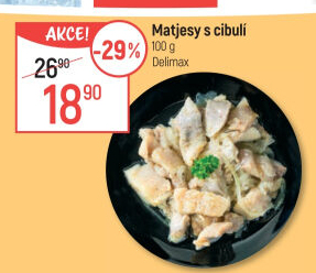 Matjesy s cibulí