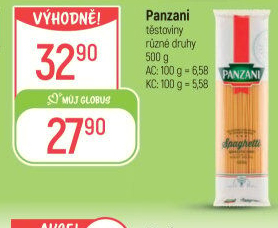 Těstoviny Panzani