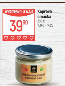 Koprová omáčka Globus