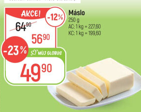 Máslo Mlékárna Pragolaktos