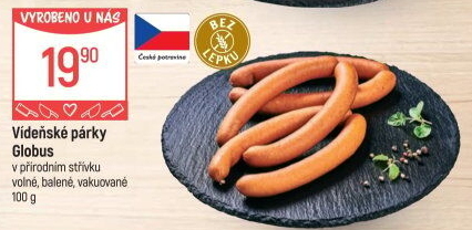 Párky vídeňské Globus