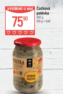 Polévka čočková Globus
