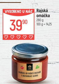 Rajská omáčka Globus
