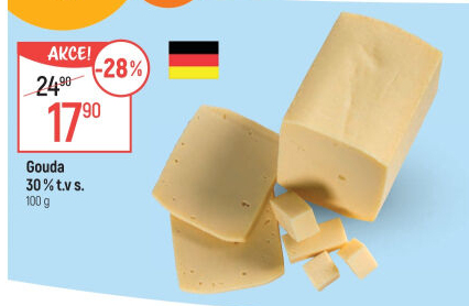 Sýr Gouda 30%