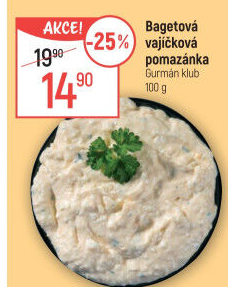Bagetová vajíčková pomazánka