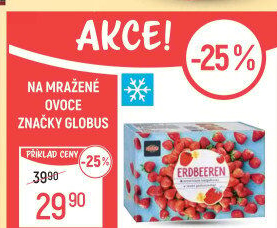 Jahody mražené Globus