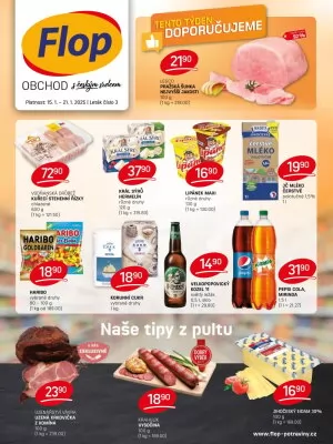 akční leták FLOP 15.1.2025-21.1.2025