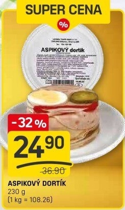 Aspikový dort