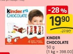 Čokoládky Kinder