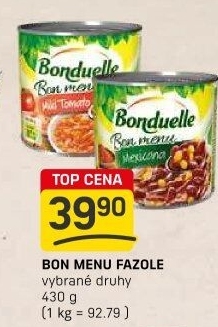 Fazole Bon Menu Bonduelle