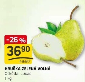 Hrušky zelené