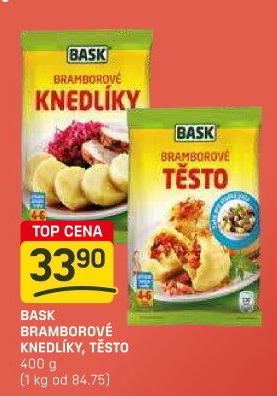 Knedlíky bramborové v prášku Bask