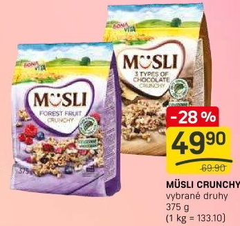 Müsli Crunchy Bonavita