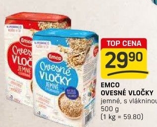 Ovesné vločky Emco