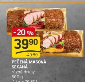 Sekaná pečená masová Ravy