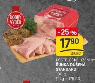 Šunka dušená standard Dobrý Výběr