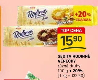 Věnečky Rodinné Sedita