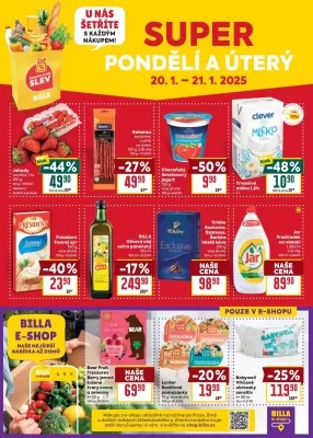 akční leták BILLA 15.1.2025-21.1.2025