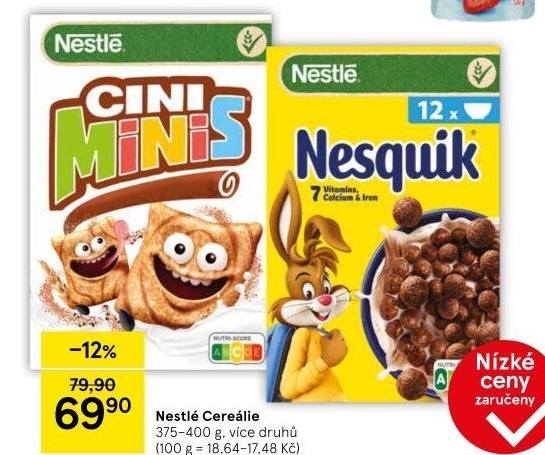 Cereálie Nestlé