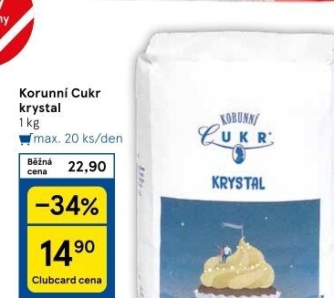 Cukr krystal Korunní