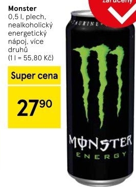 Energetický nápoj Monster Energy