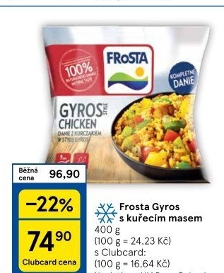 Gyros mražený Frosta