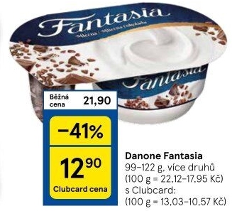 Jogurt Fantasia Danone