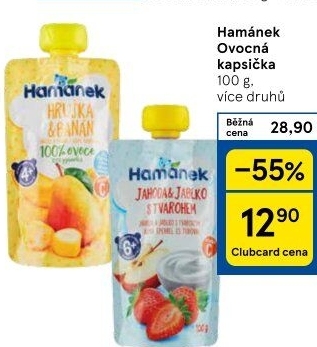 Kapsička ovocná Hamánek